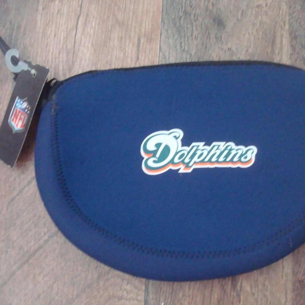 MIAMI DOLPHINS 6X8 BAG PURSE VINTAGE NEW TAILGATE HANDBAG TOTE